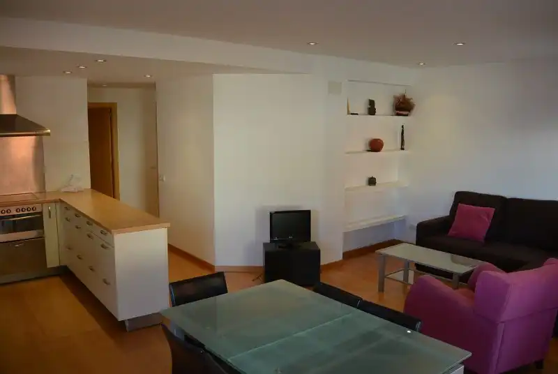Sala de estar de Apartamento en venta en Begur con Amueblado