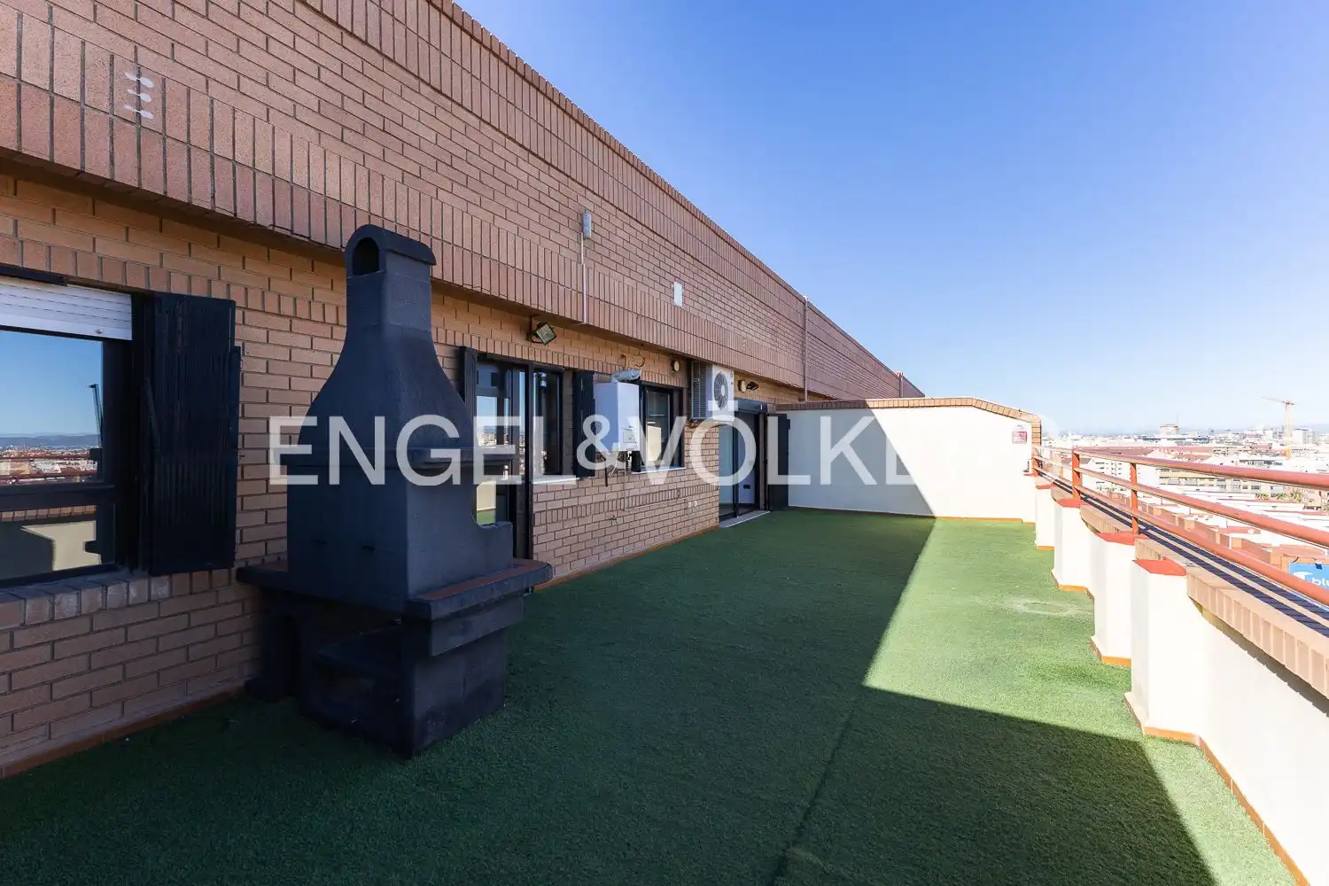 Terraza de Ático de alquiler en Camins al Grau