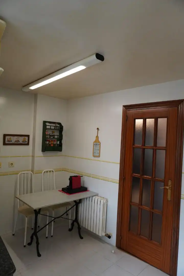 Kitchen of Flat for sale in Valladolid  with Heating, Parquet flooring and Storage room
