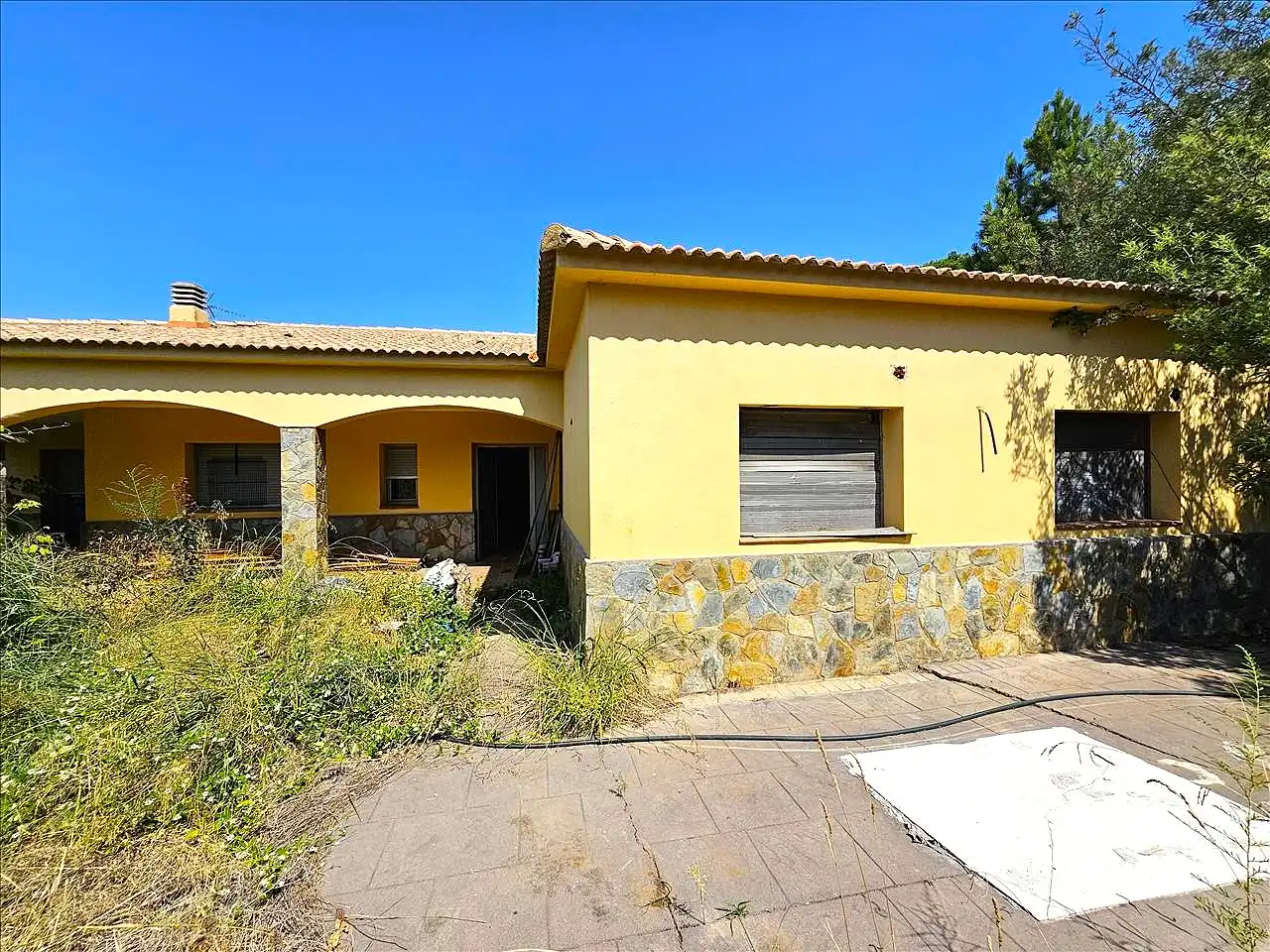 Vista exterior de Apartamento en venta en Caldes de Malavella con Jardín privado y Piscina