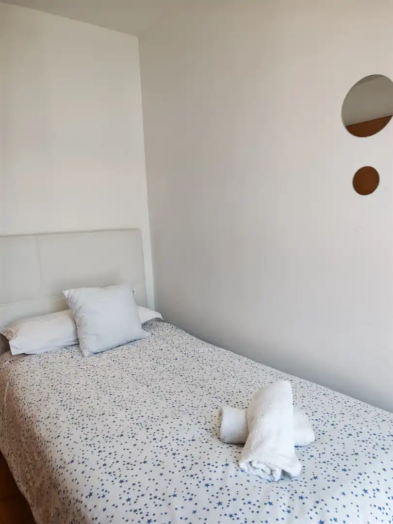 Bedroom of Apartments for rent in Fisterra  with Furnished, Oven and Washing machine