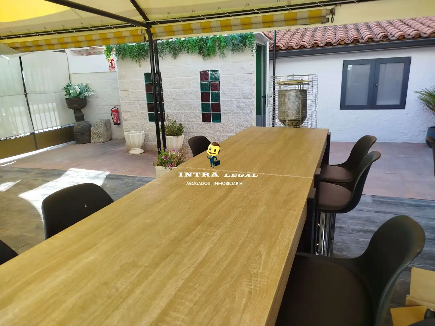 Terraza de Local en traspaso en Salamanca con Aire acondicionado, Terraza y Amueblado