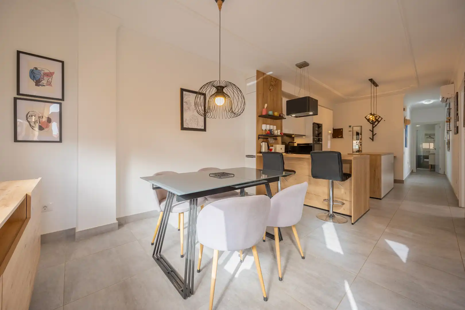 Esszimmer von Wohnung zum Verkauf in Agüimes mit Klimaanlage, Heizung und Abstellraum