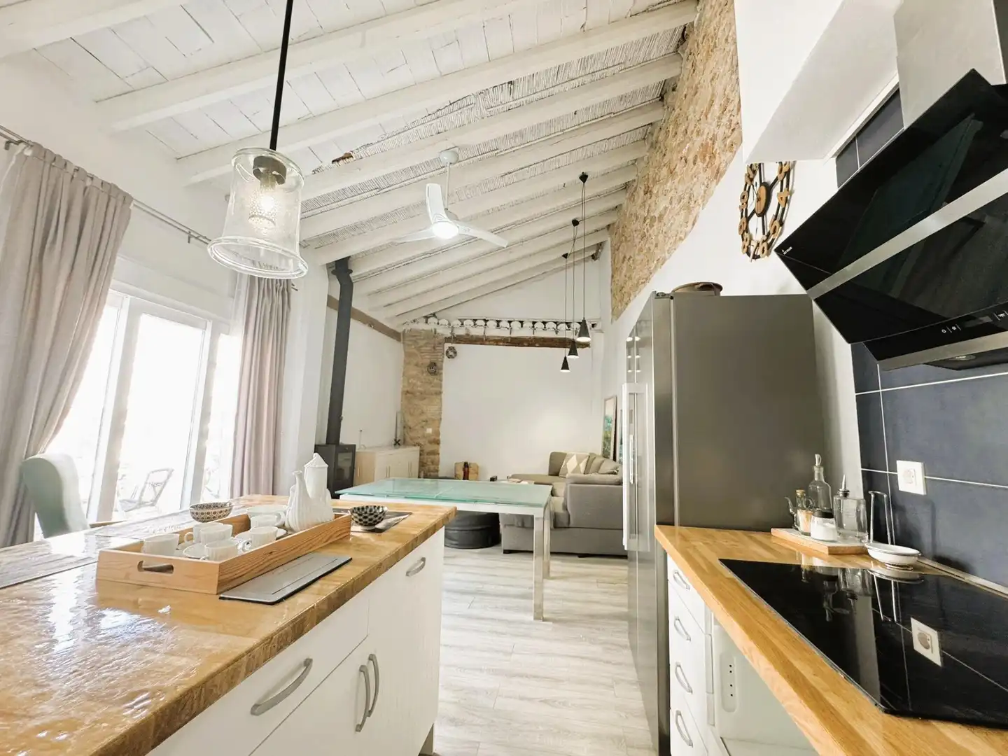 Kitchen of Country homes for sale in Dénia  with Air Conditioner, Parquet flooring and Terrace