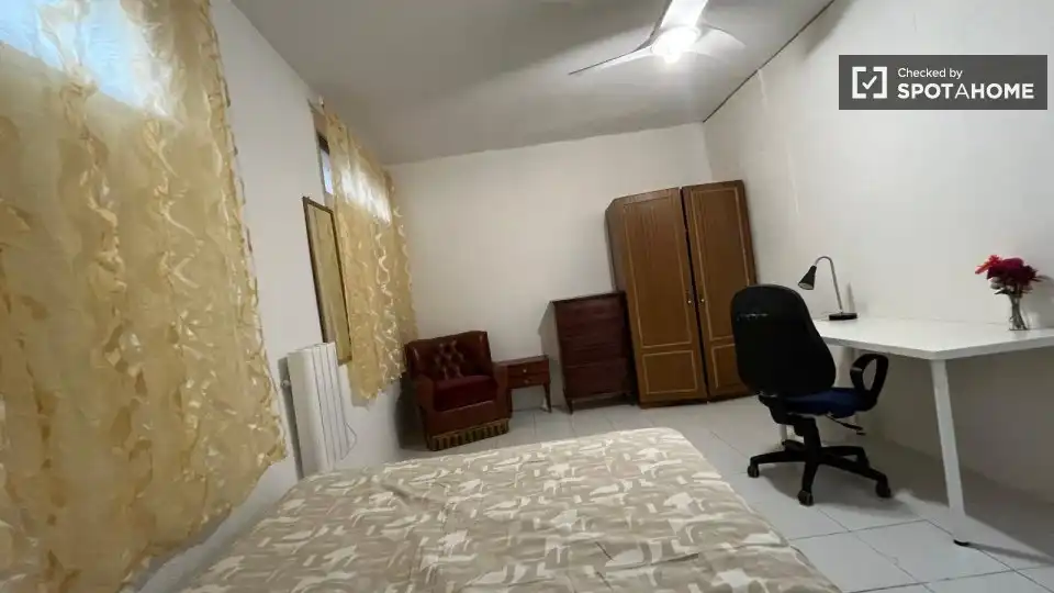 Habitación de Piso de alquiler en Madrid con Aire acondicionado, Calefacción y Amueblado
