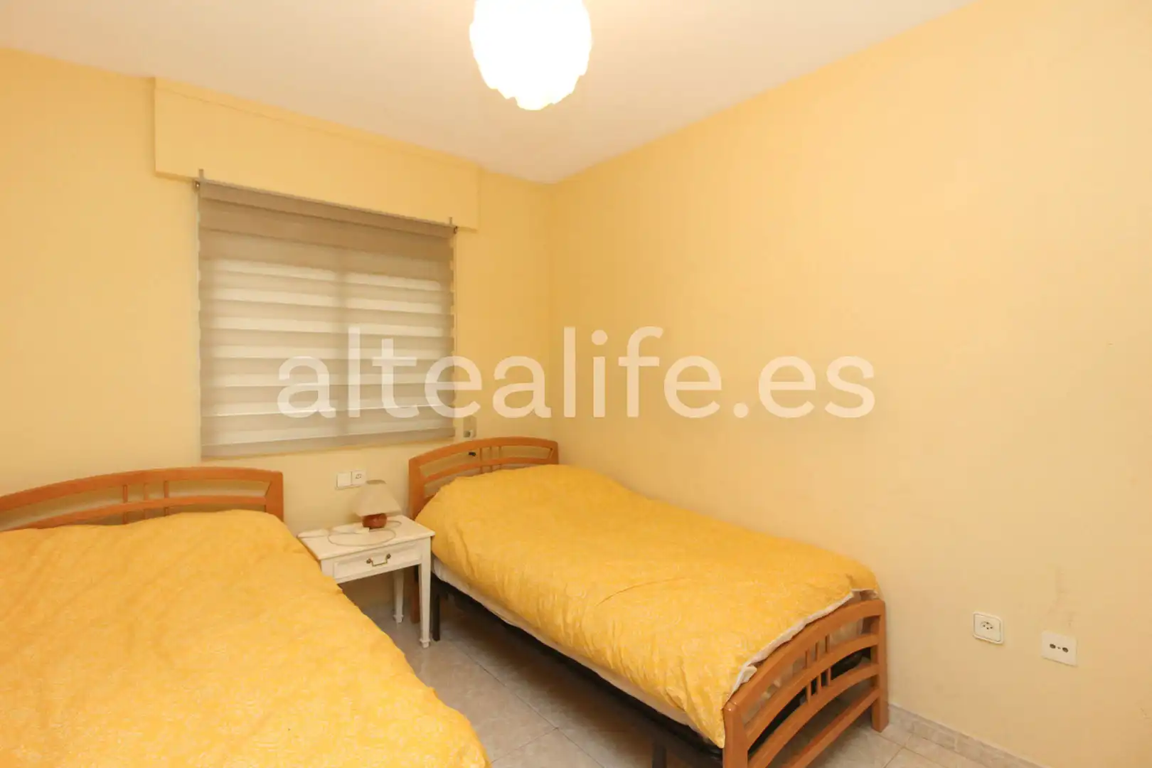 Schlafzimmer von Wohnungen zum Verkauf in Altea mit Klimaanlage und Balkon