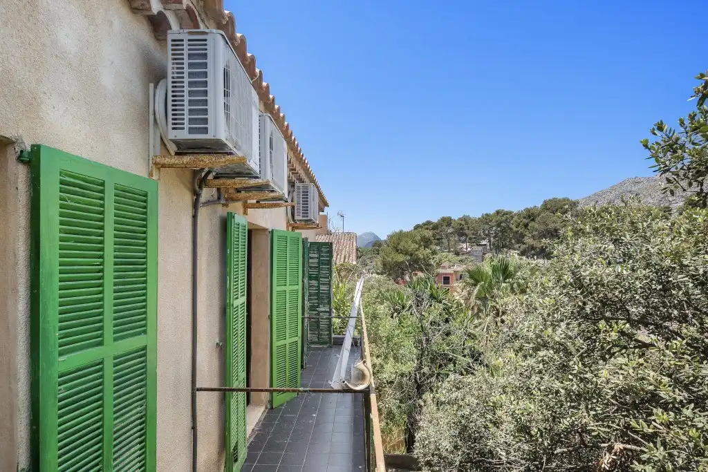 Vista exterior de Casa o chalet en venta en Pollença con Terraza
