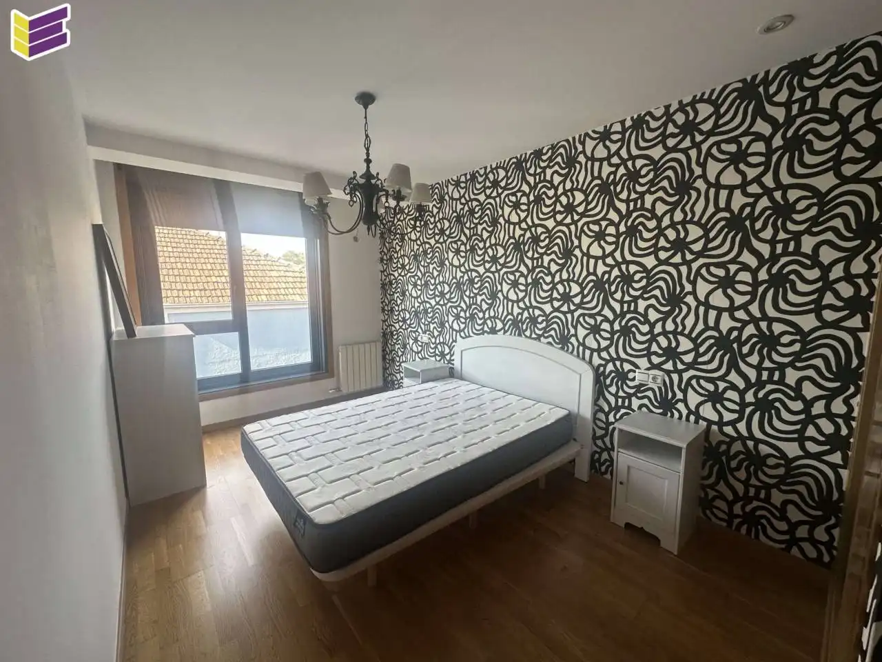 Schlafzimmer von Wohnung zur Miete in O Porriño   mit Heizung, Abstellraum und Möbliert
