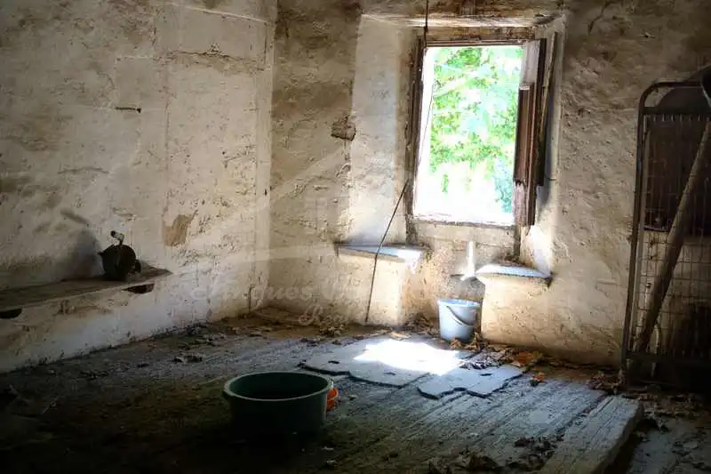 Bany de Finca rústica en venda en Brunyola i Sant Martí Sapresa amb Calefacció, Jardí privat i Terrassa