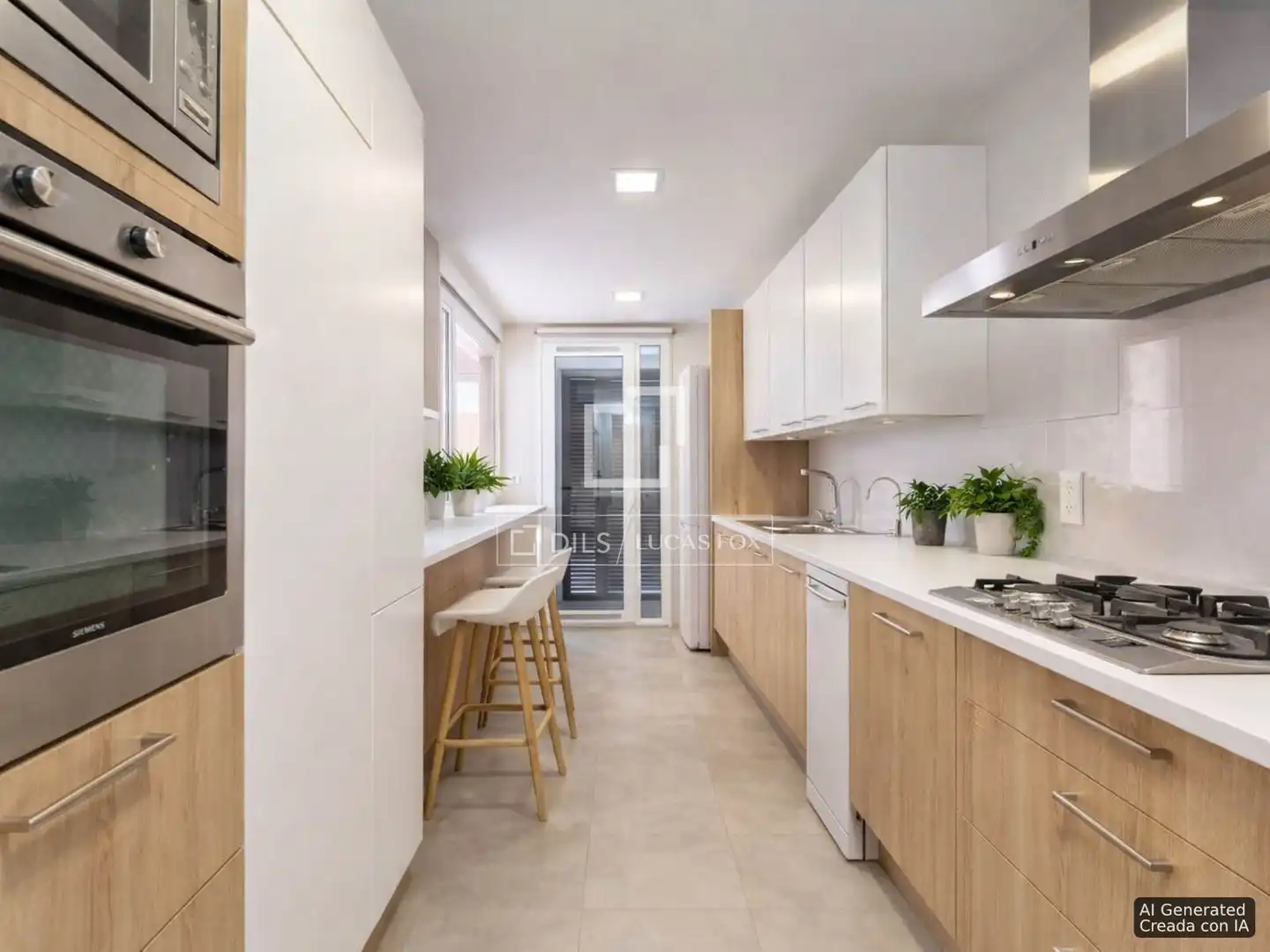 Cocina de Piso en venta en Sant Just Desvern con Aire acondicionado y Balcón