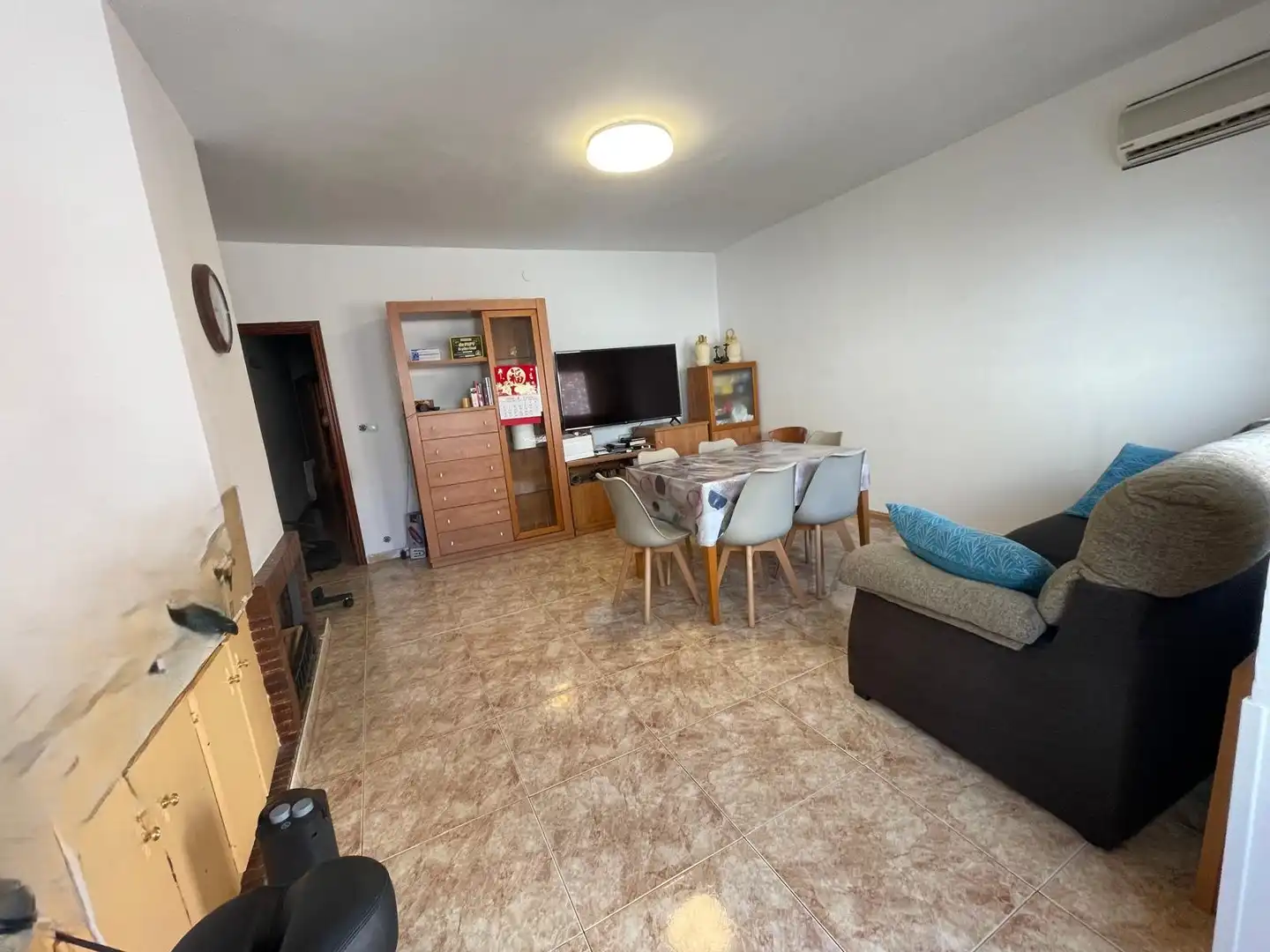 Wohnzimmer von Maisonette zum Verkauf in Badalona mit Klimaanlage, Heizung und Terrasse