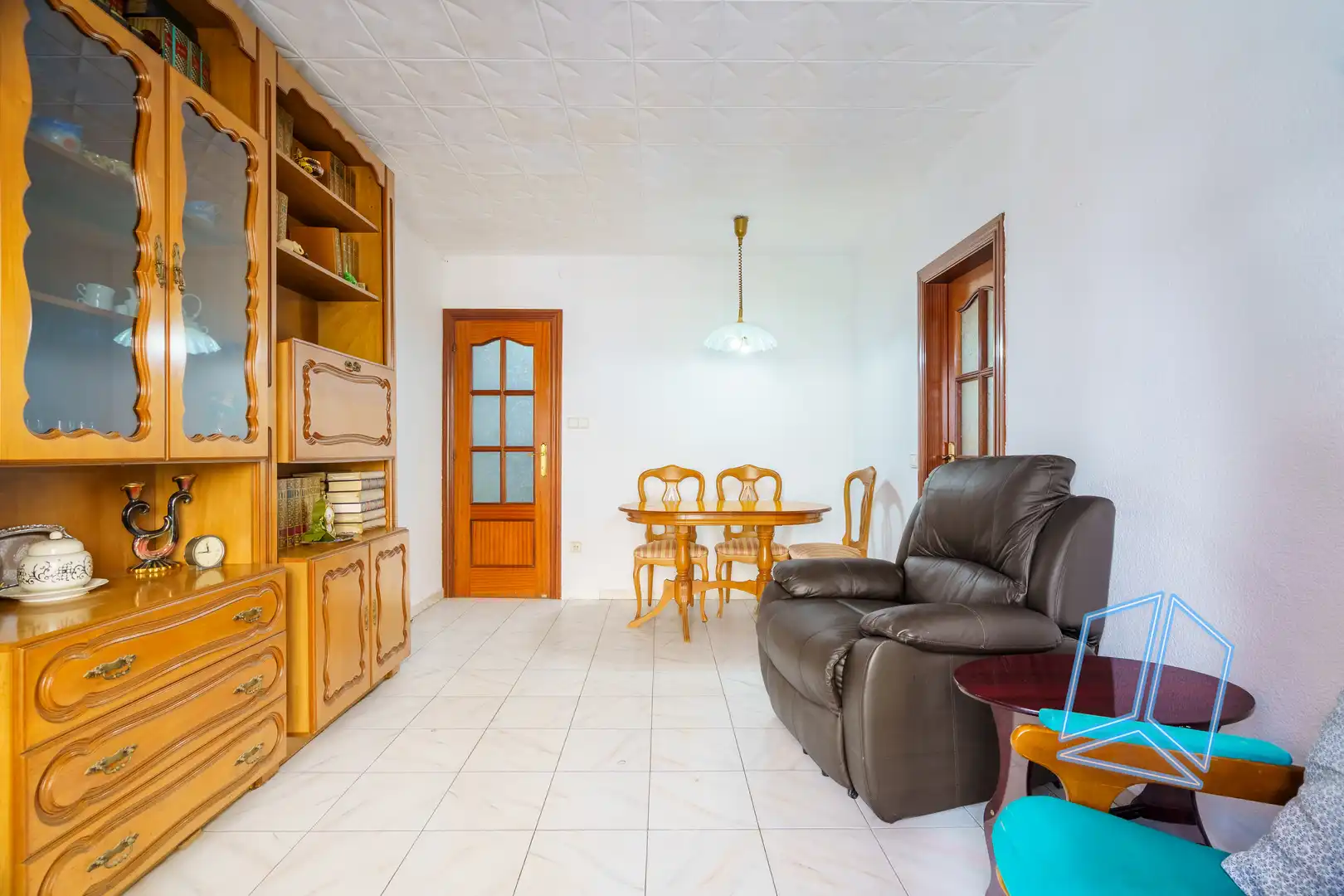 Sala de estar de Piso en venta en Barcelona con Balcón