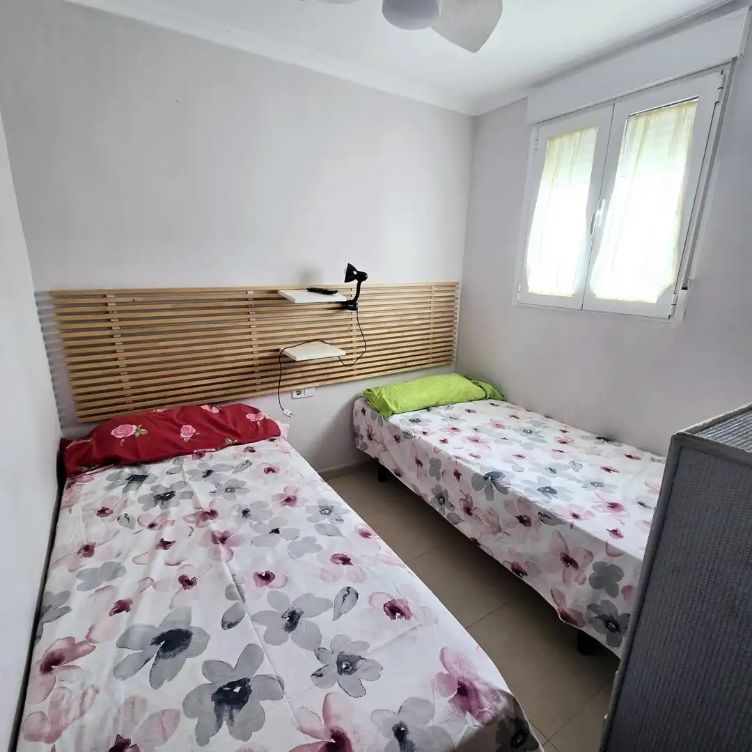 Bedroom of Attic for sale in Benidorm  with Air Conditioner, Terrace and Furnished