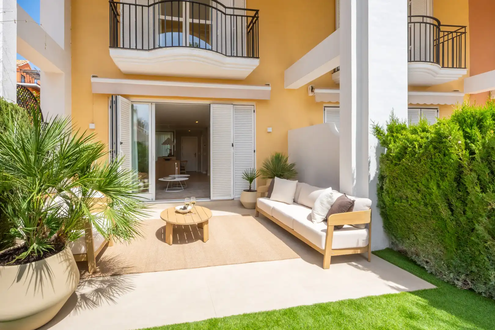 Terrace of Detached homes for sale in Marbella  with Air Conditioner, Heating and Private garden
