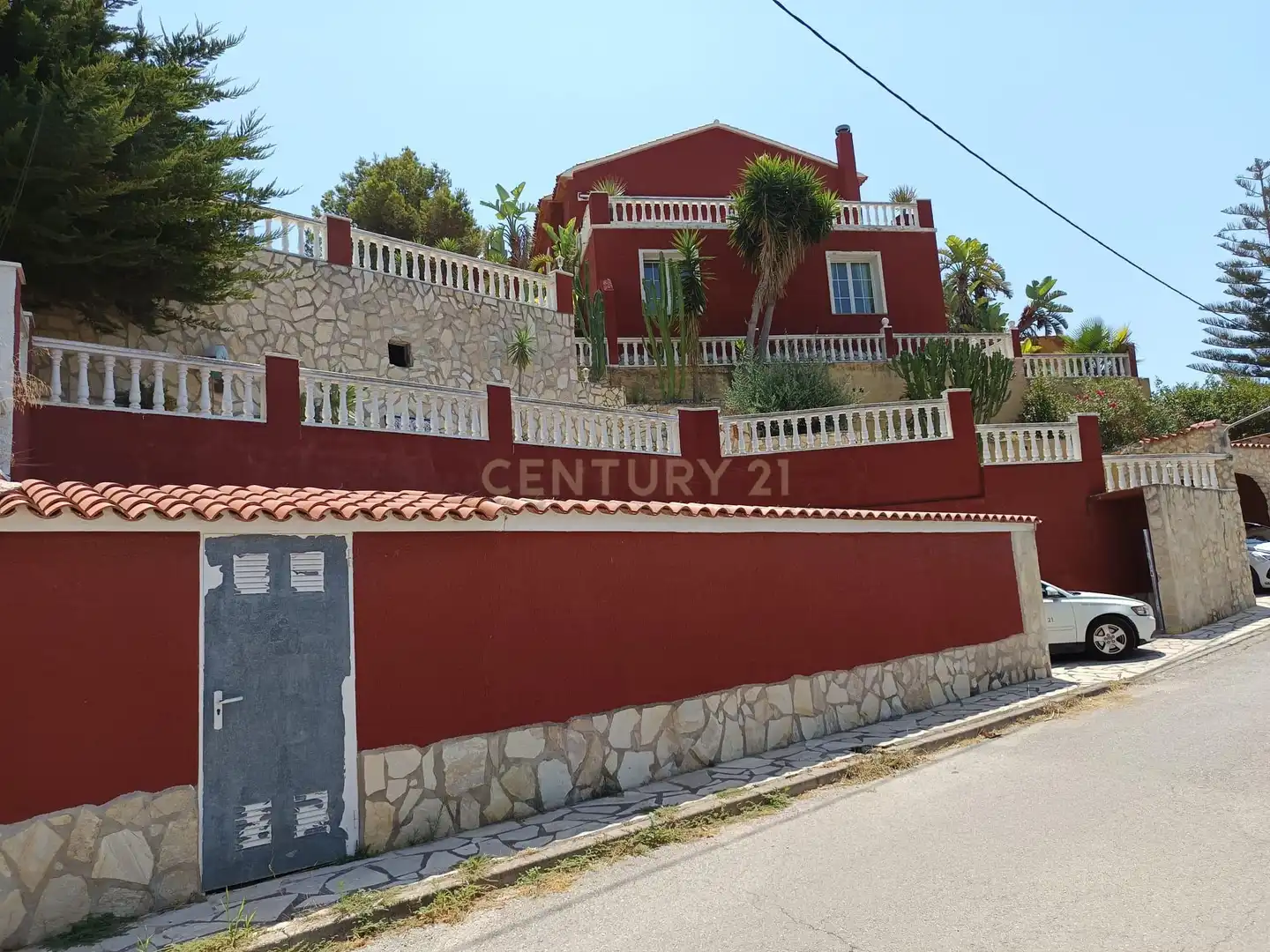 Vista exterior de Casa o chalet en venta en Calpe / Calp con Aire acondicionado, Jardín privado y Trastero