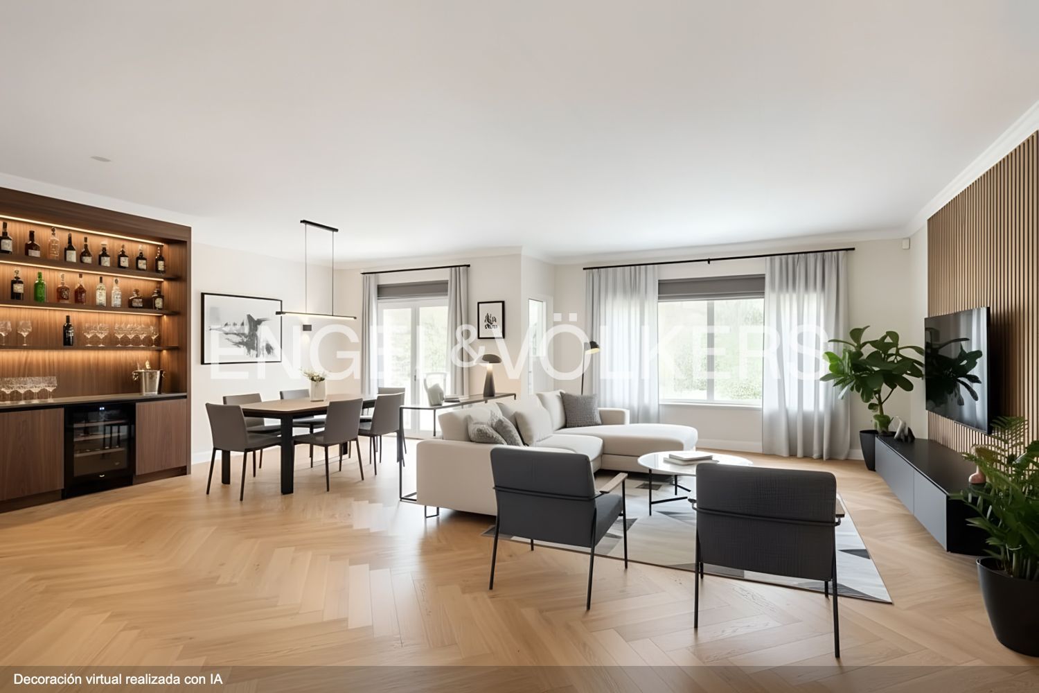 Living room of Apartment for sale in  Valencia Capital  with Air Conditioner, Heating and Storage room