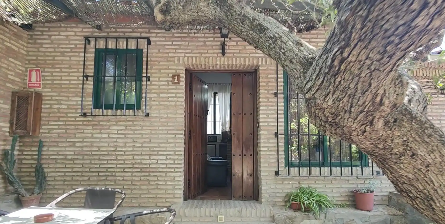 Finca rústica en venta en La Lapa con Aire acondicionado, Jardín privado y Terraza