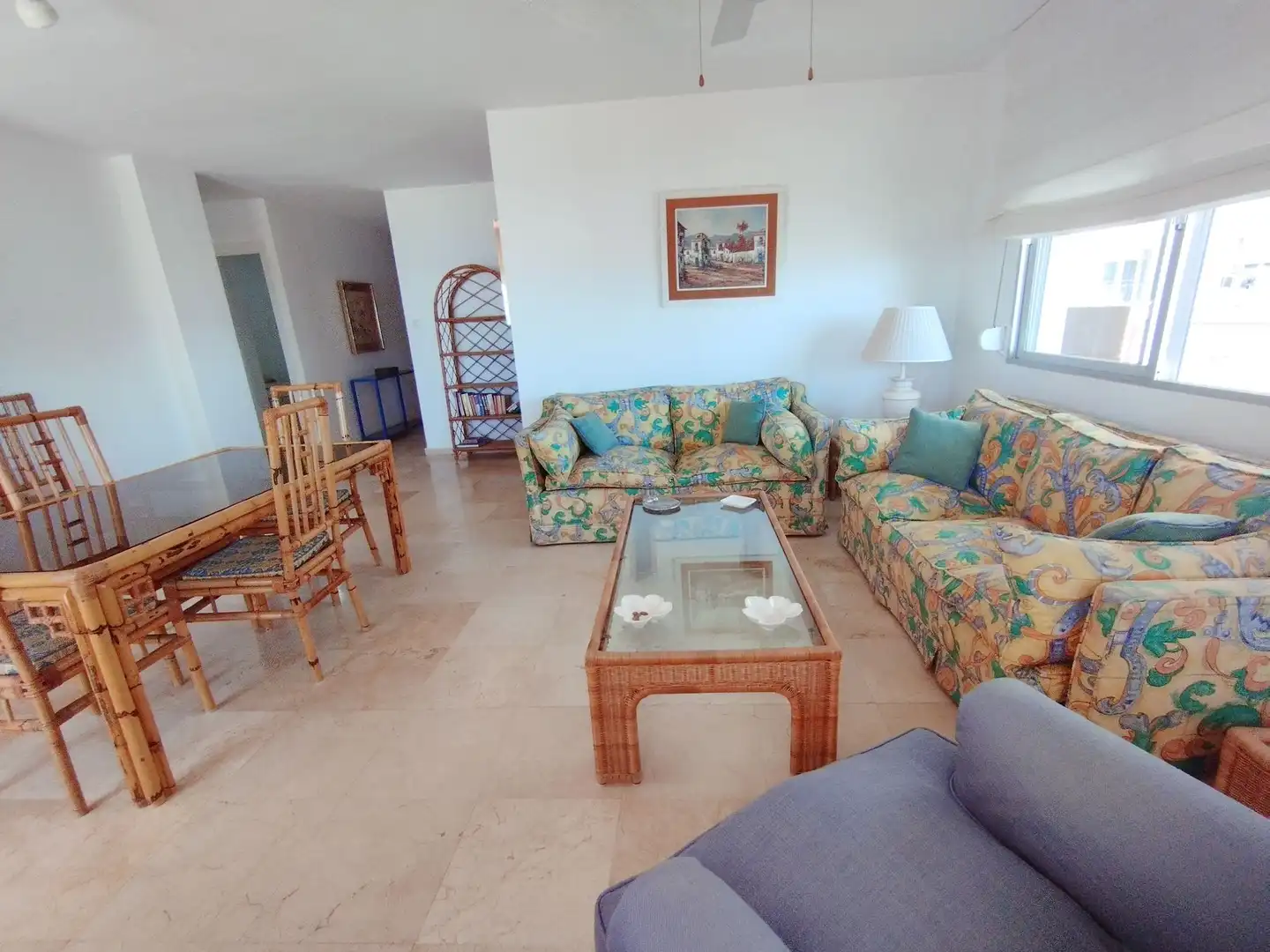 Sala de estar de Apartamento de alquiler en Fuengirola con Terraza