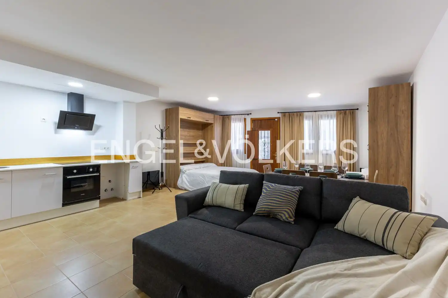 Living room of Flat for rent in Chóvar  with Heating and Furnished
