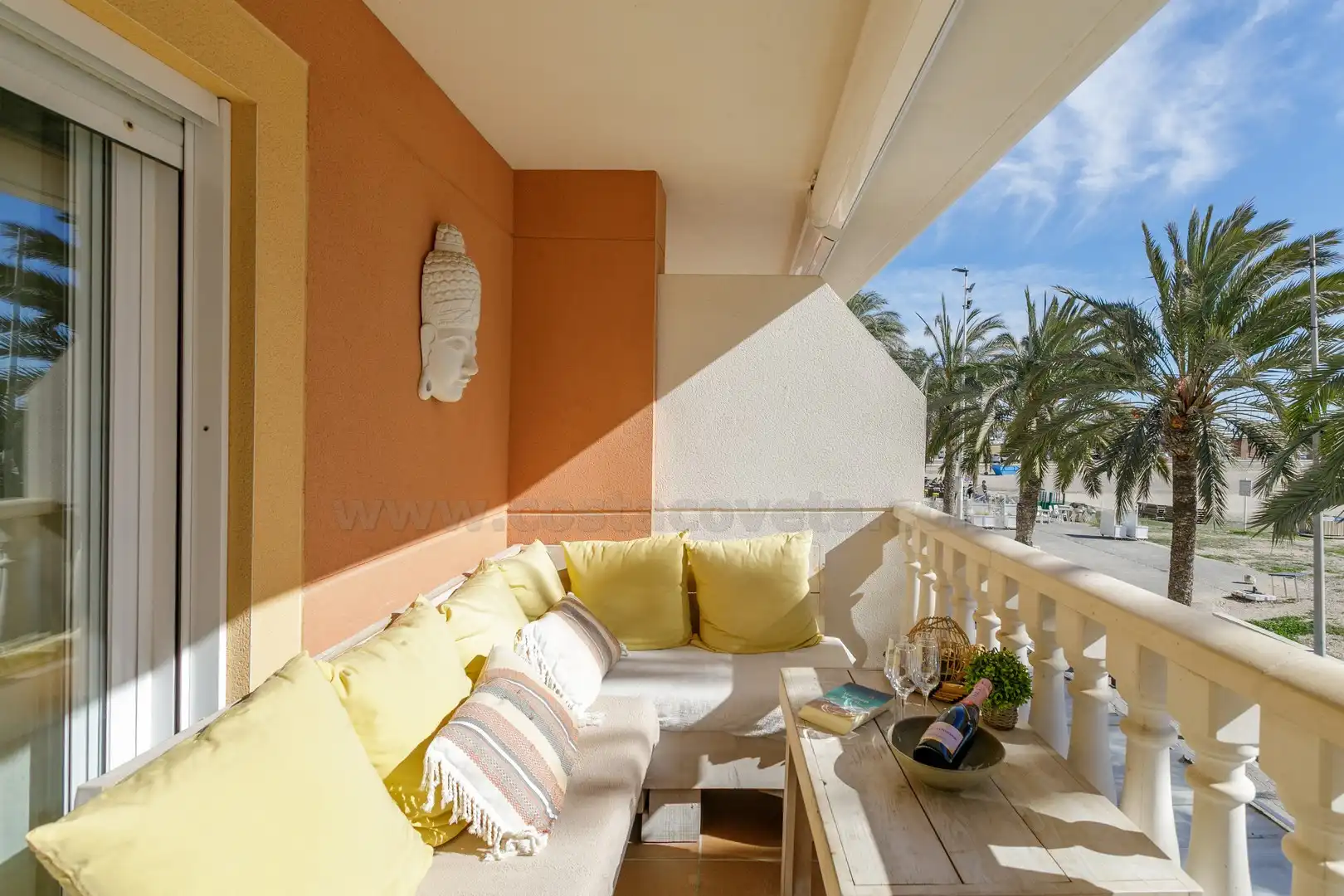 Balcony of Apartments for sale in El Campello  with Air Conditioner, Terrace and Furnished