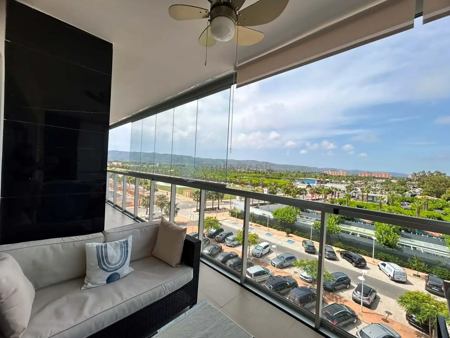 Balcony of Flat for sale in Cabanes  with Air Conditioner, Terrace and Swimming Pool
