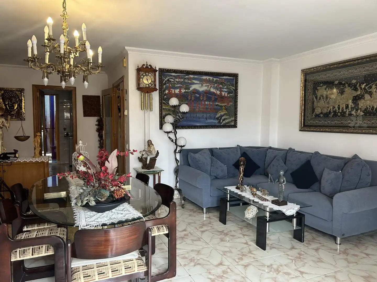 Sala de estar de Ático en venta en Mataró con Aire acondicionado, Calefacción y Trastero