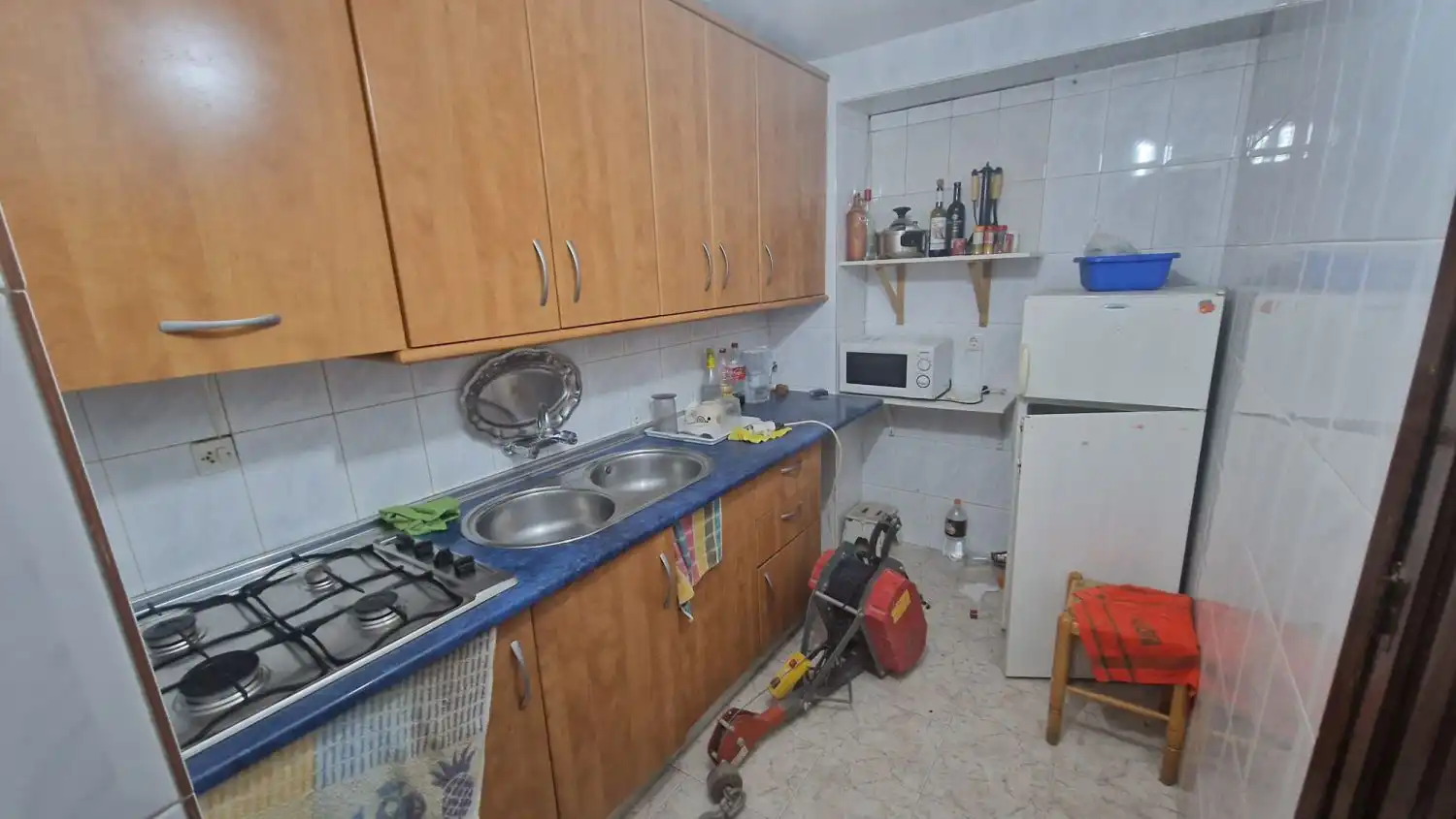 Cuina de Casa adosada en venda en Jaén amb Aire condicionat, Calefacció i Terrassa