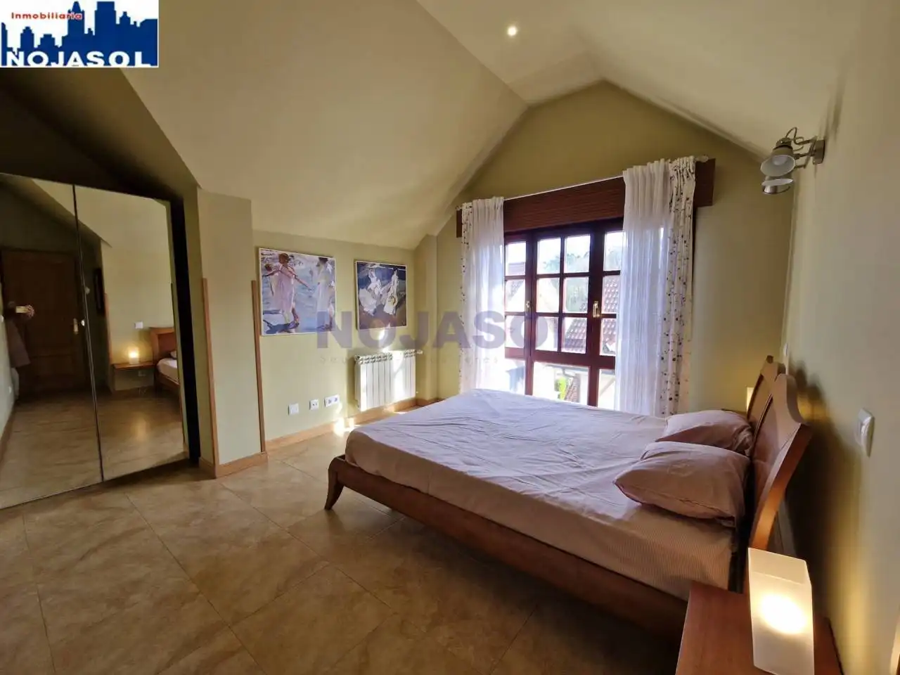 Bedroom of Detached homes for rent in Hazas de Cesto  with Heating, Private garden and Terrace