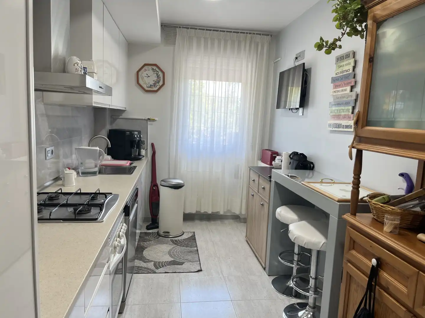 Cocina de Piso en venta en Sabadell con Calefacción