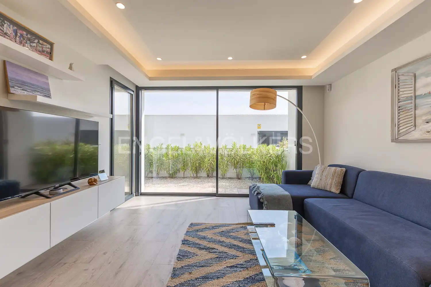 Living room of Flat for sale in Pedreguer  with Air Conditioner, Heating and Private garden