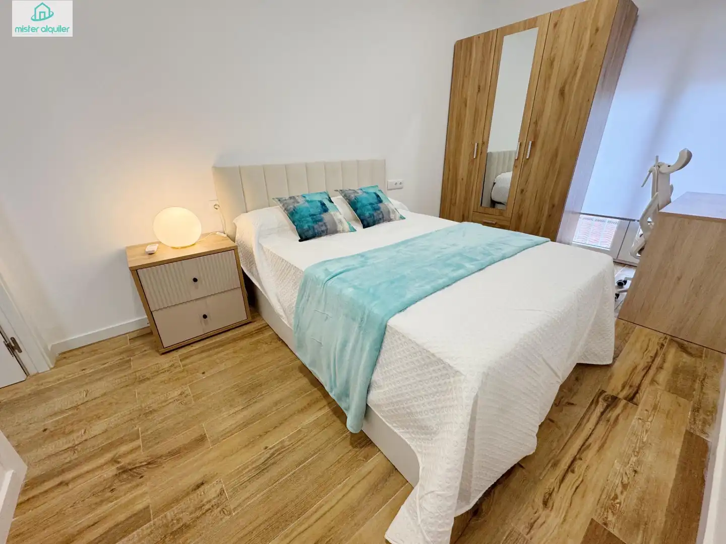 Habitación de Planta baja de alquiler en San Vicente del Raspeig / Sant Vicent del Raspeig con Aire acondicionado, Calefacción y Amueblado