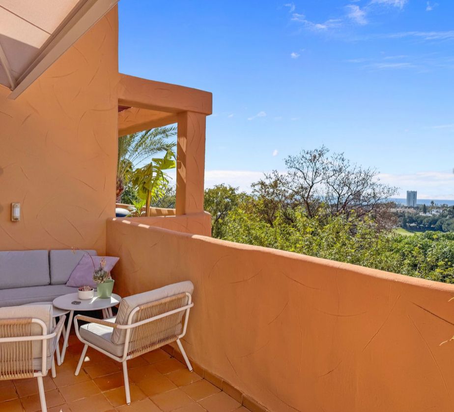 Terrace of Flat for sale in Marbella  with Terrace, Furnished and Oven