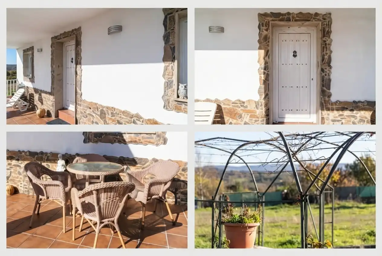 Terrassa de Casa o xalet en venda en Monterrei amb Aire condicionat, Calefacció i Jardí privat