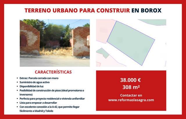 Terreno residencial en Venta en Borox
