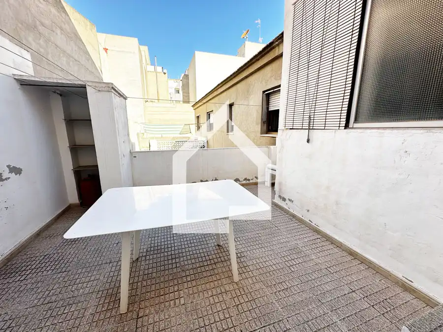 Terrasse von Wohnung zur untervermieten in San Vicente del Raspeig / Sant Vicent del Raspeig mit Terrasse, Möbliert und Waschmaschine
