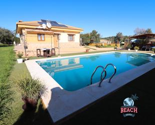 Swimming pool of House or chalet for sale in Aljaraque  with Air Conditioner, Heating and Private garden