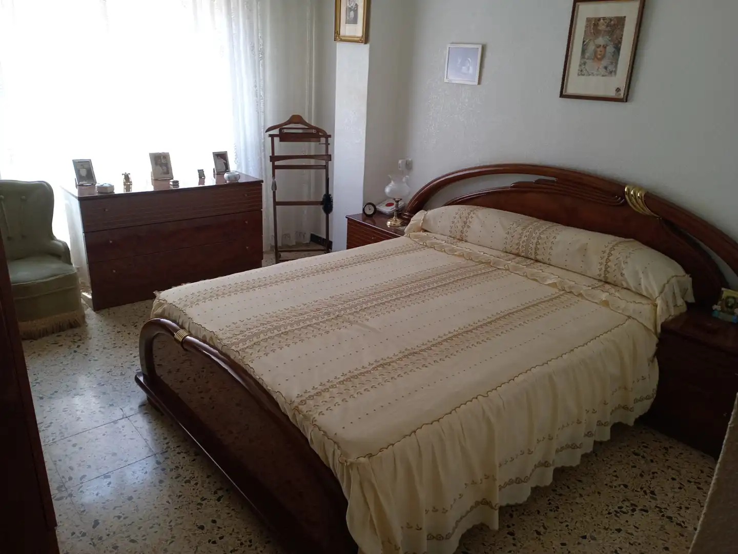Bedroom of Flat for sale in Salamanca  with Heating, Furnished and Oven