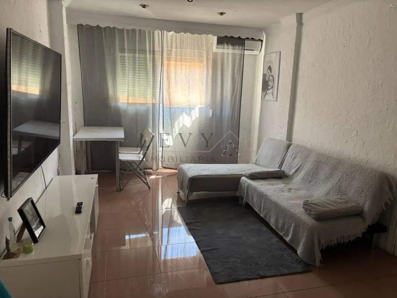 Sala d'estar de Pis en venda en Málaga amb Aire condicionat i Calefacció
