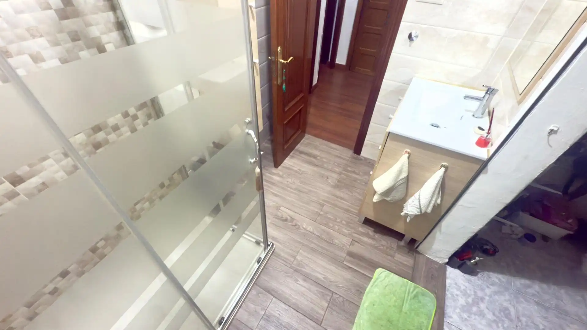 Badezimmer von Wohnung zum Verkauf in Ourense Capital  mit Heizung, Privatgarten und Terrasse