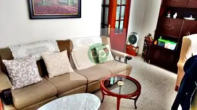 Sala d'estar de Pis en venda en Badajoz amb Aire condicionat, Calefacció i Jardí privat
