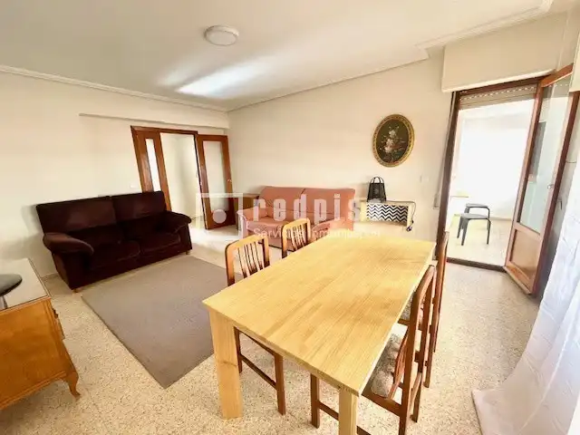 Living room of Flat for rent in Castellón de la Plana / Castelló de la Plana  with Terrace and Furnished