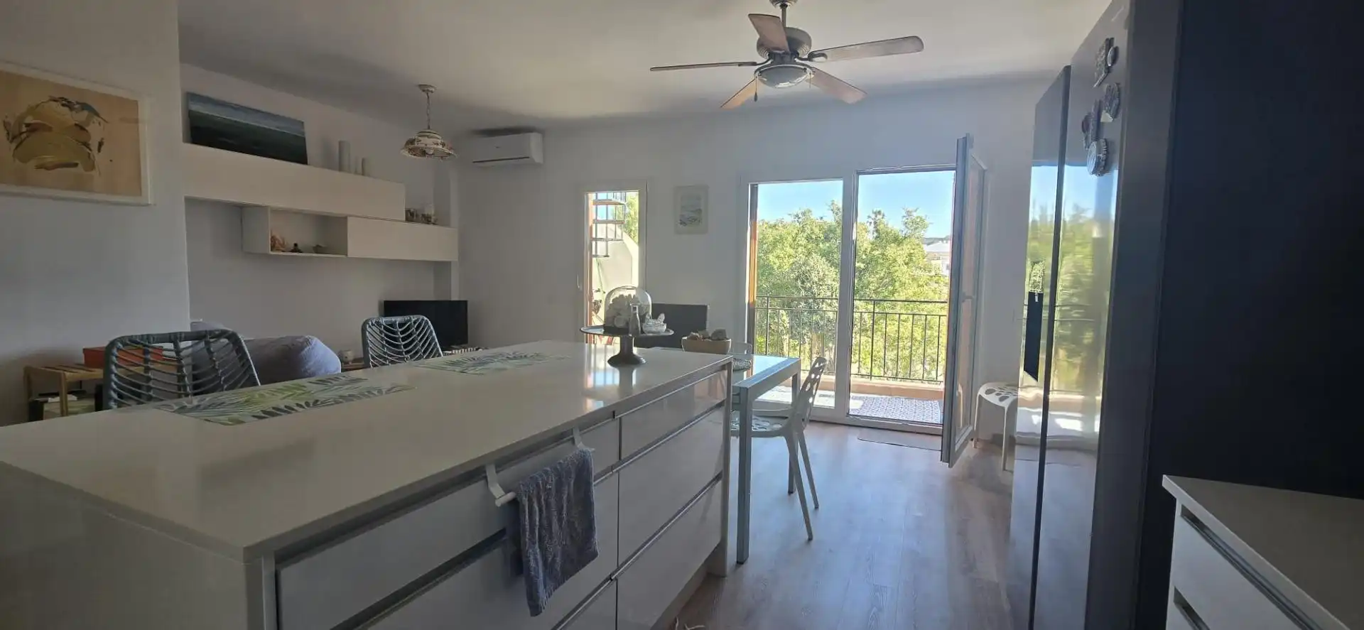 Cuina de Apartament en venda en Mazarrón amb Aire condicionat, Parquet i Moblat