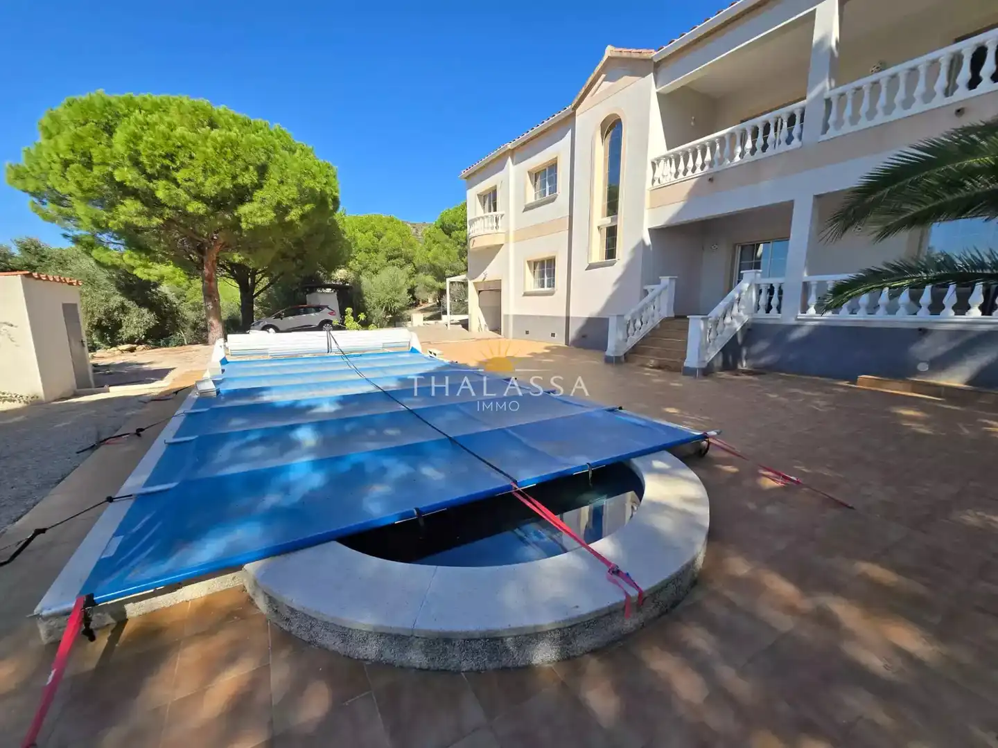 Piscina de Casa o xalet en venda en Pau amb Aire condicionat, Calefacció i Jardí privat