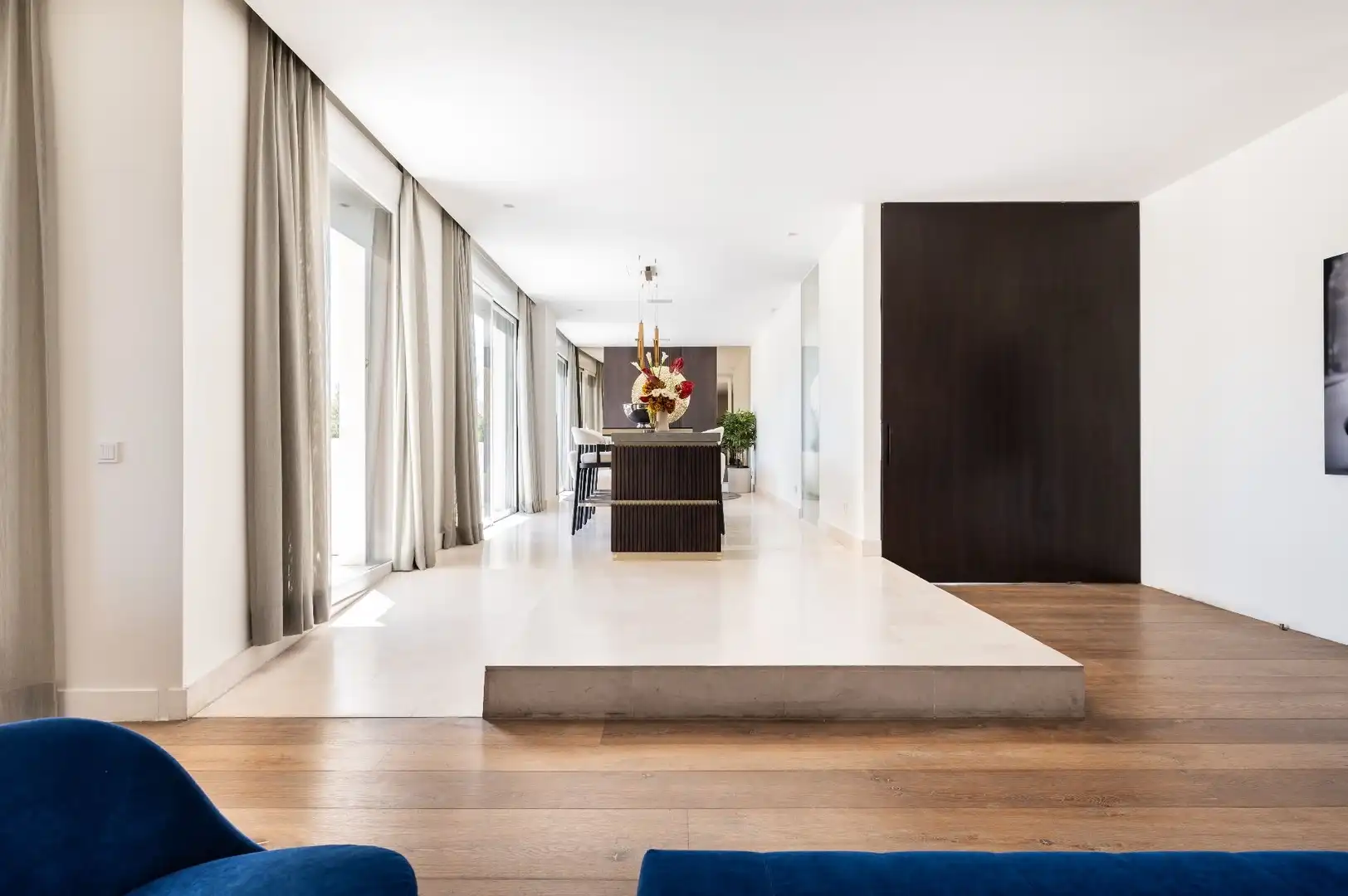 Living room of Attic for rent in Madrid  with Air Conditioner, Heating and Terrace