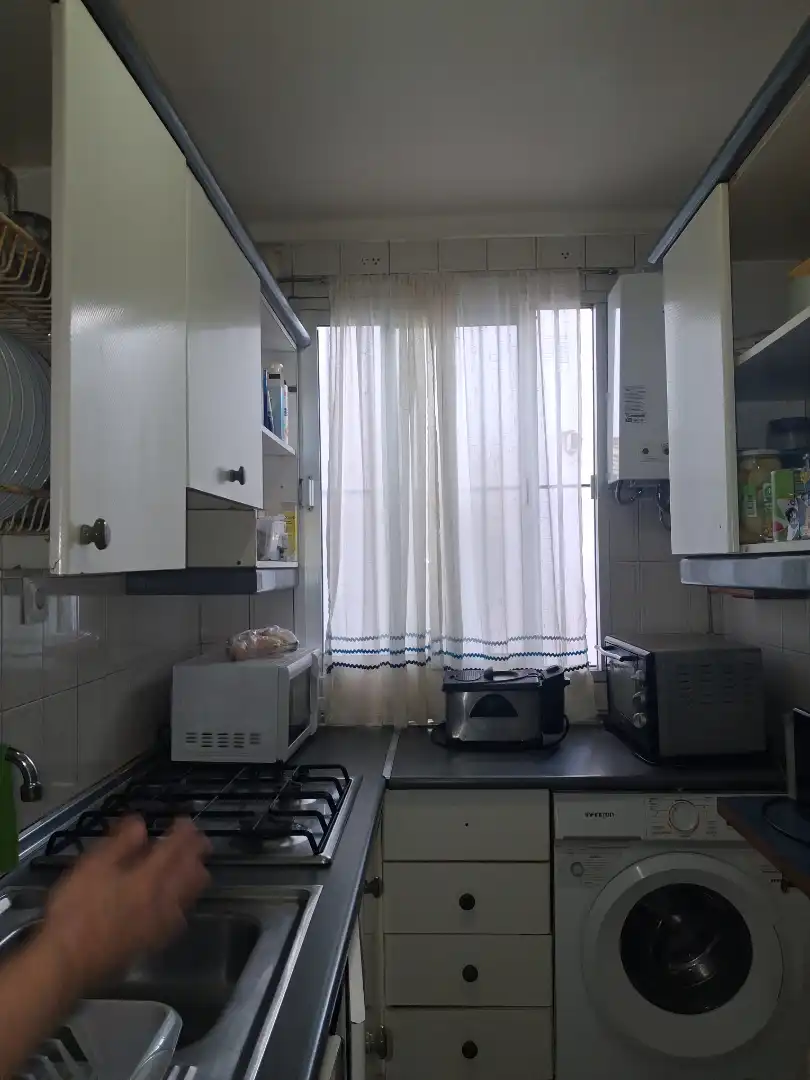Kitchen of Flat for sale in San Juan de Aznalfarache  with Air Conditioner, Parquet flooring and Balcony
