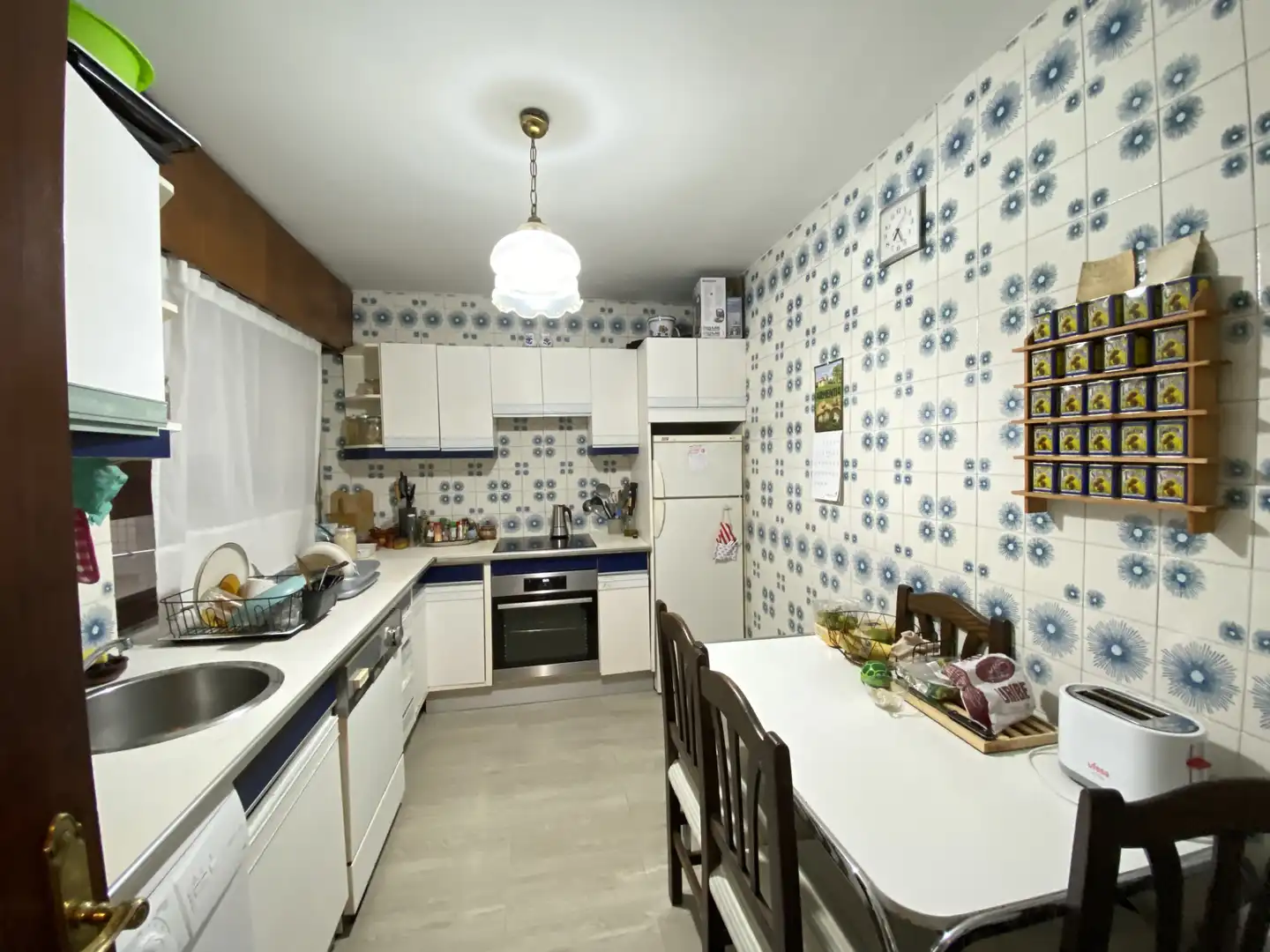 Cocina de Piso en venta en Bilbao  con Calefacción, Terraza y Balcón