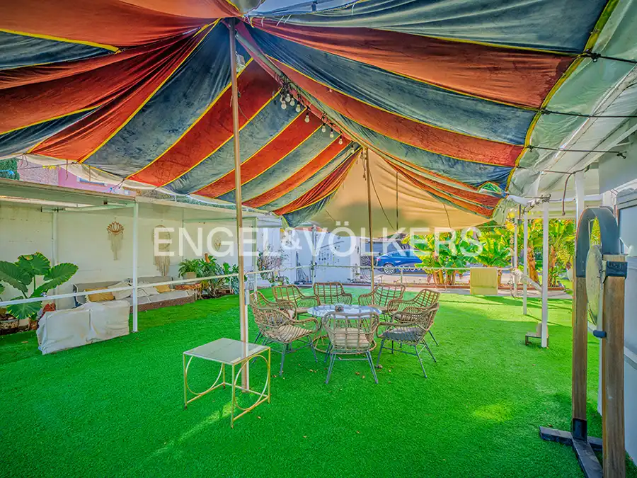 Terraza de Casa o chalet en venta en Mutxamel con Aire acondicionado, Calefacción y Jardín privado