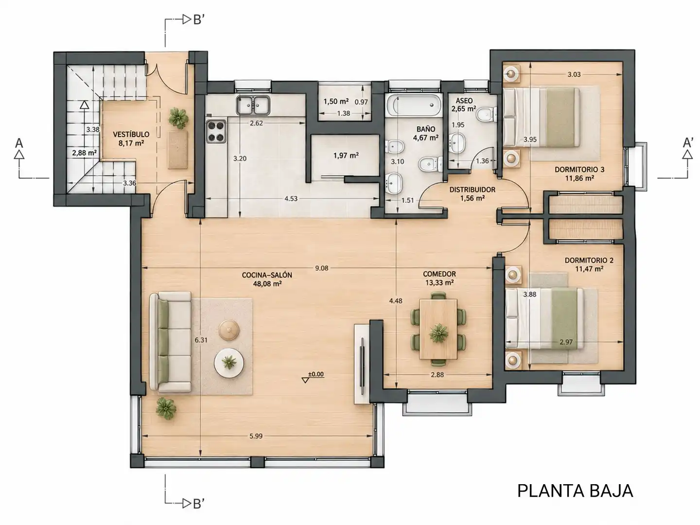 Villa con piscina in vendita a el naranjo, imagen 158