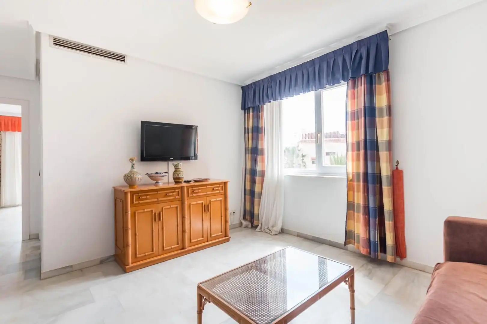Living room of Flat for sale in La Manga del Mar Menor  with Heating, Private garden and Terrace