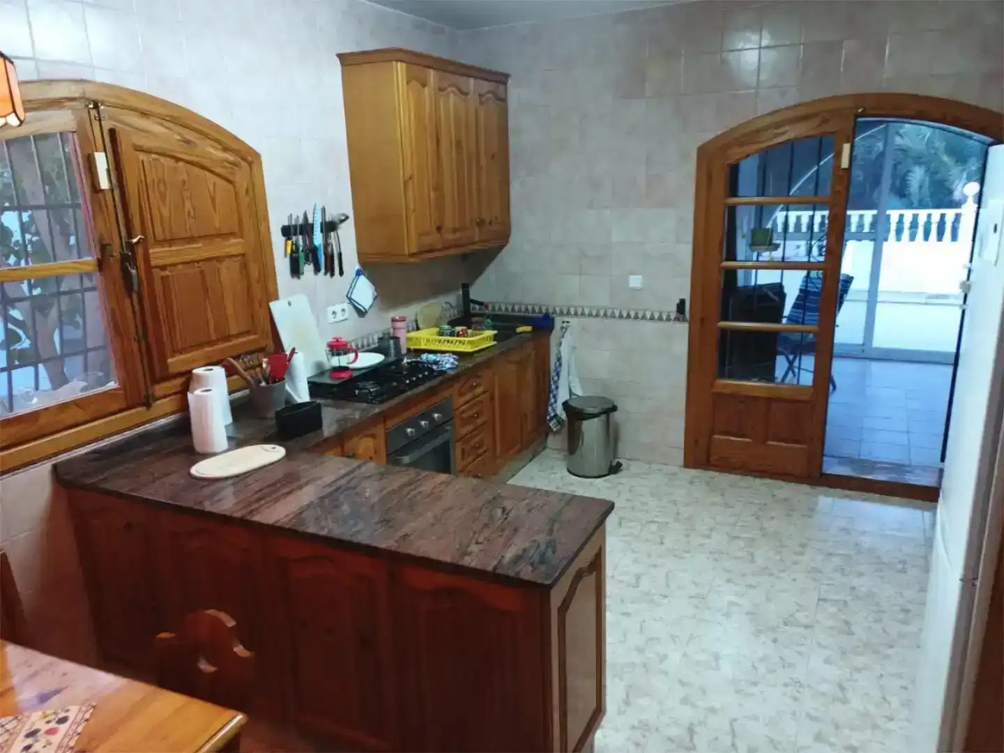 Cuina de Casa o xalet en venda en Alhama de Murcia amb Piscina
